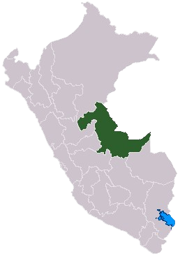 Mapa Ucayali